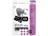 AJO Cat Delicate Taste, влажный корм д/кошек и котят привередливых в еде