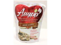 Амурр, влажный корм д/кошек (мясное ассорти в соусе)