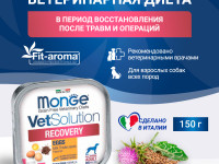 Monge VetSolution Dog Recovery, влажный корм д/собак при восстановлении 