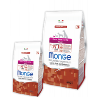 Monge, SL, Extra Small, корм д/собак миниатюрных пород (ягненок)