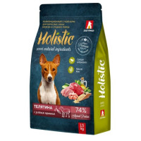 Zoogurman, Holistic, корм д/собак мелких/ средних пород (телятина)