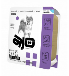 AJO Dog Sense, корм для собак с чувствительным пищеварением 
