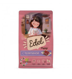 Edel, Puppy Veal, корм д/щенков с телятиной