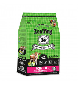 ZooRing, ActiveDog, д/собак средн/круп. пород (бычок/рис/глюкозамин)
