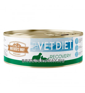 Breeder's Way, VET Diet  Recovery, влажный корм д/кошек и собак